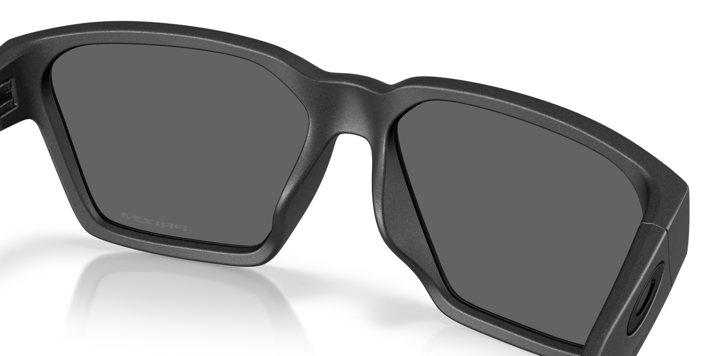 Oakley Briza Sunglasses - Steel / Prizm Black Iridium