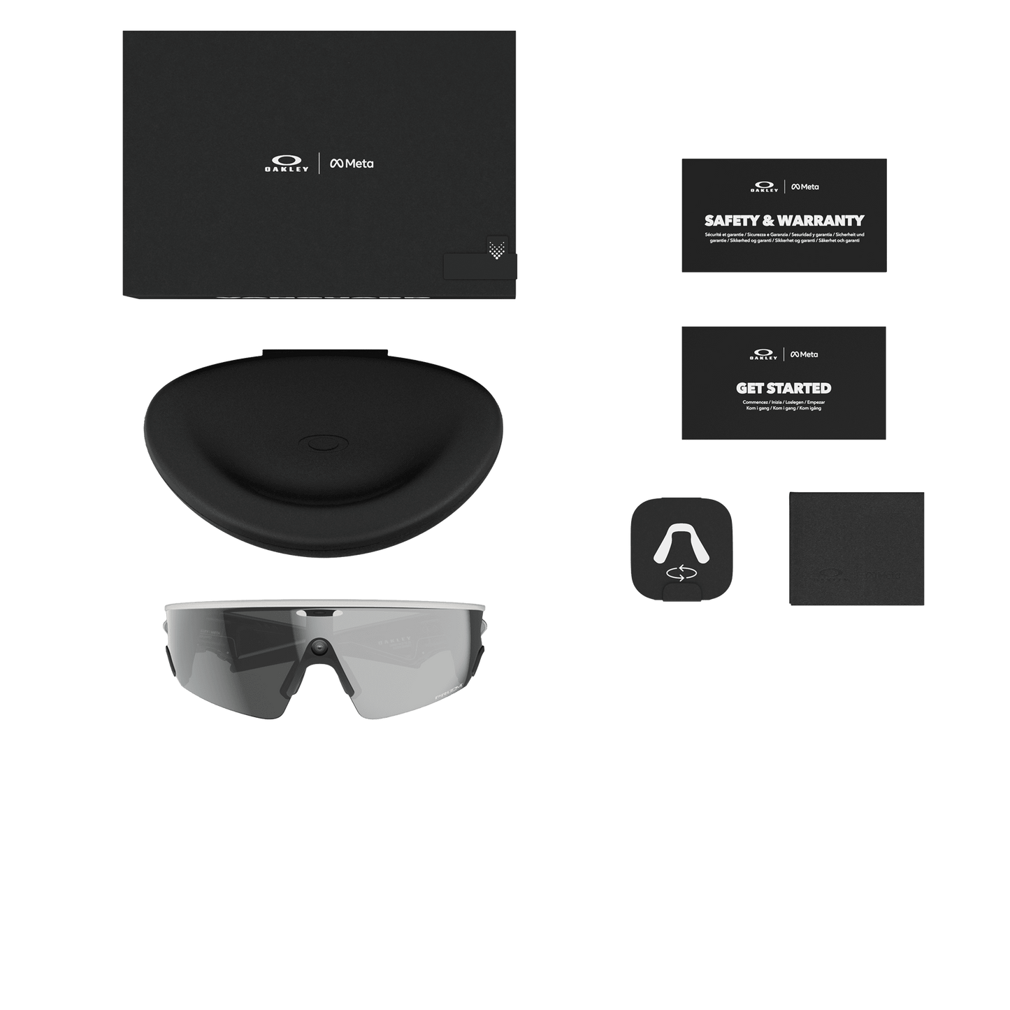 Oakley Meta Vanguard Glasses - White Prizm