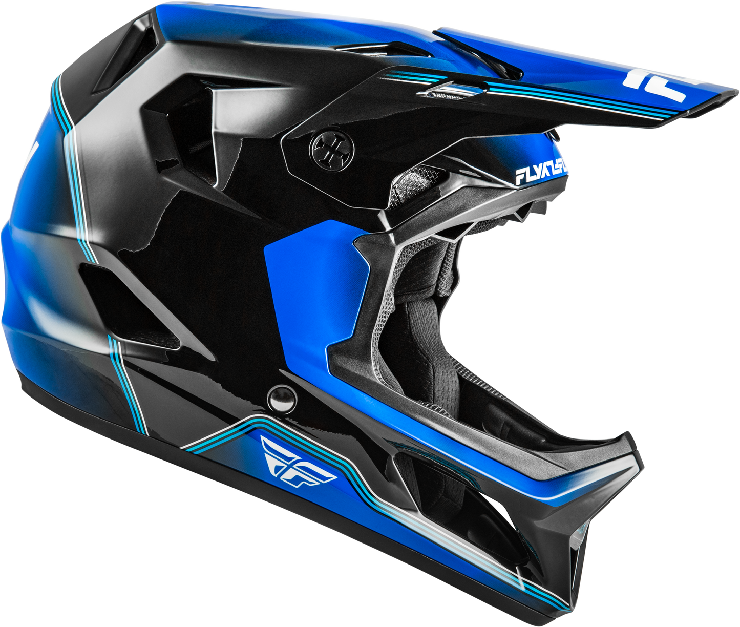 Fly Rayce MTB Helmet - Black / Blue