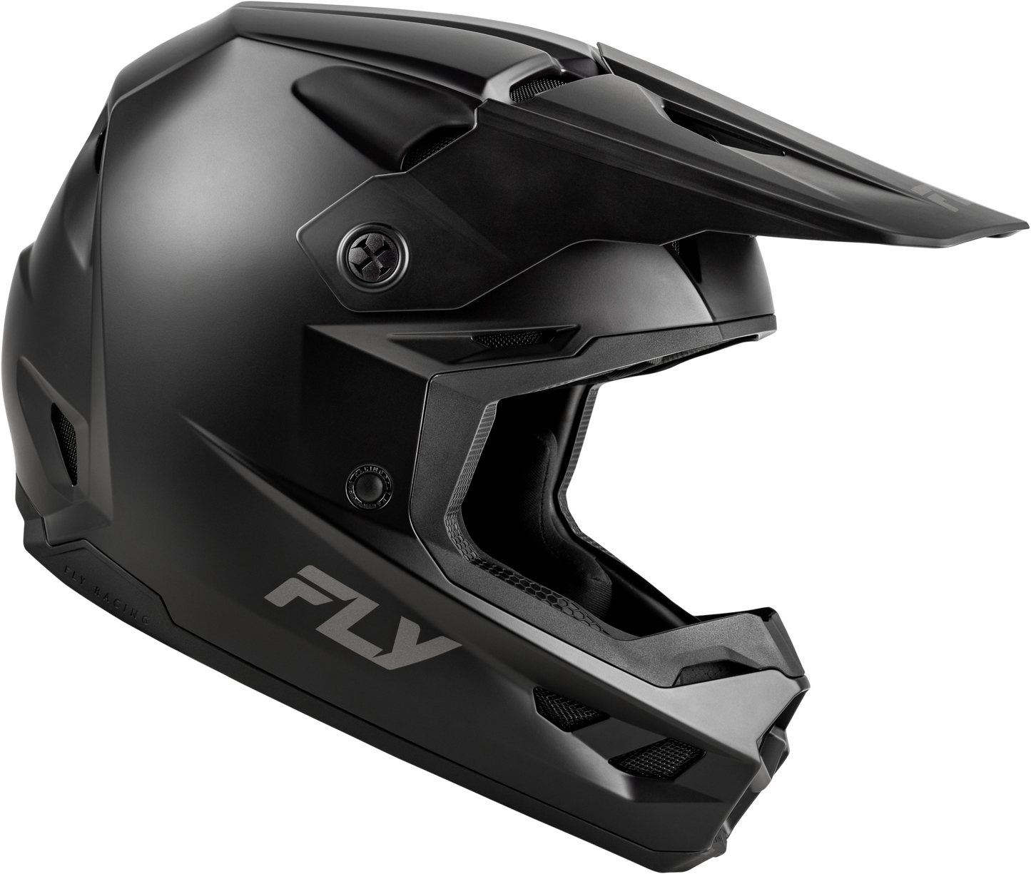 Fly Youth Kinetic Helmet - Matt Black