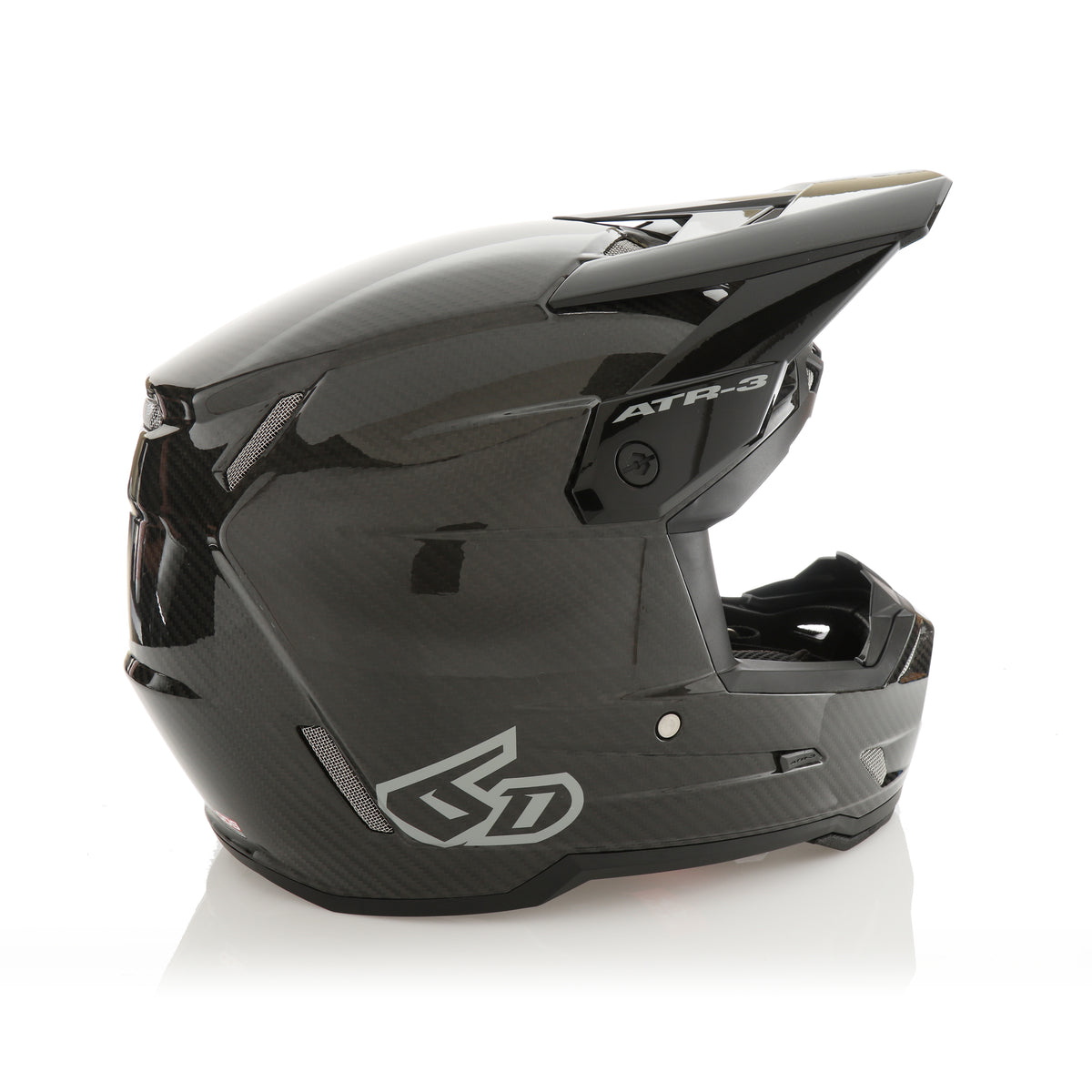 6D ATR-3 Helmet Carbon - Gloss Black