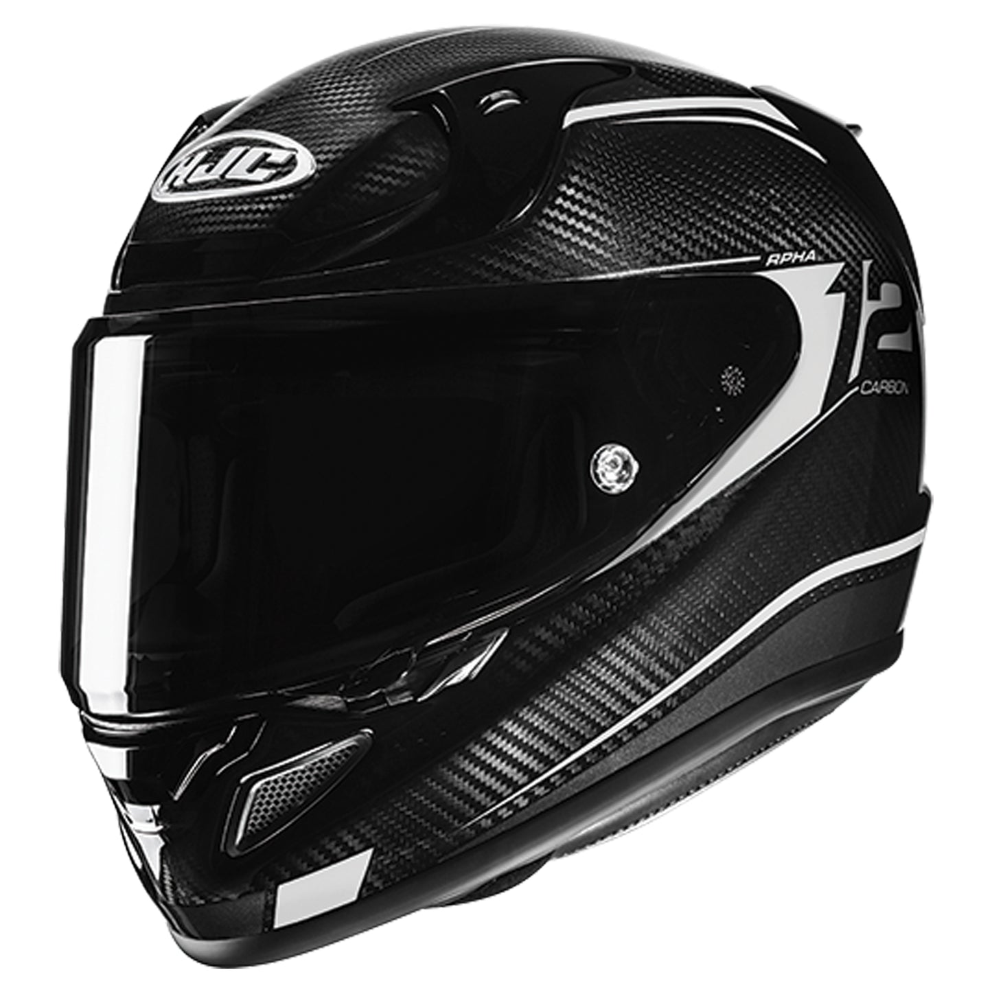 HJC RPHA 12 Helmet Carbon Keres MC-5 - Black / White