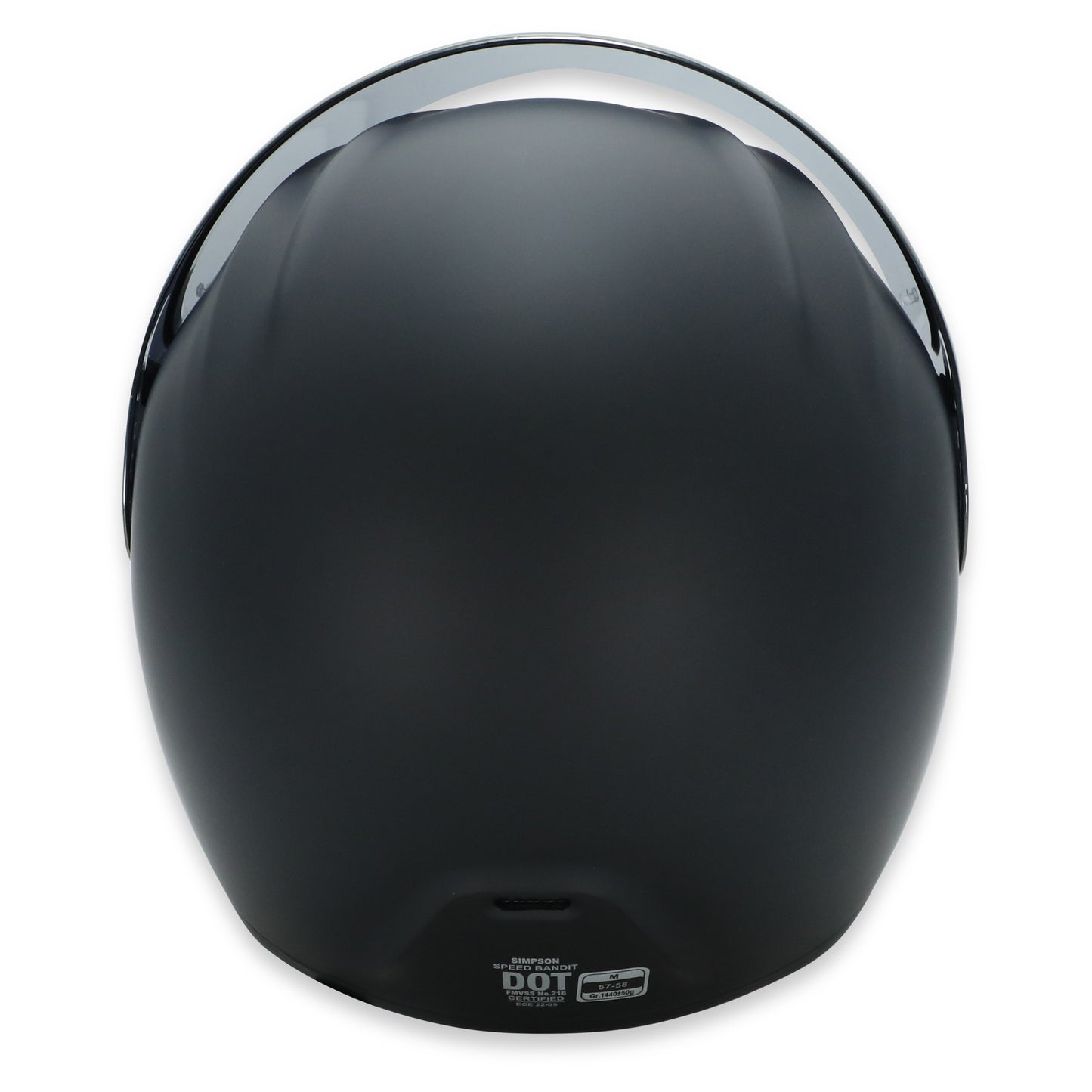 Simpson Speed Helmet - Matt Black