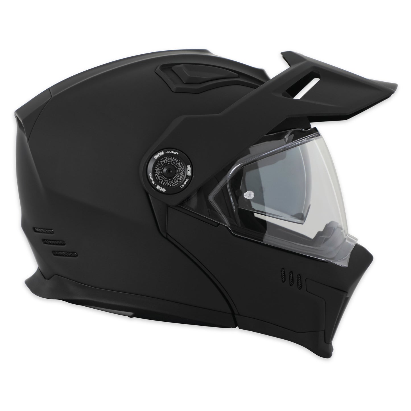 Simpson Journey Modular Adventure Helmet - Matt Black
