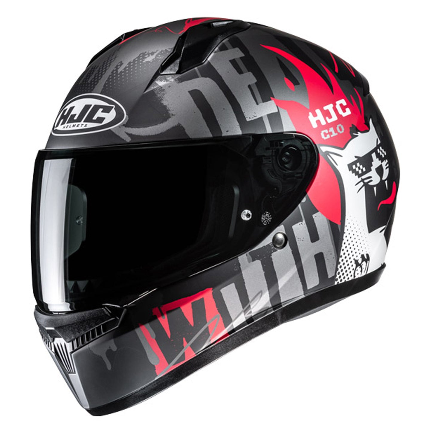 HJC C10 Helmet - Fop MC-1SF