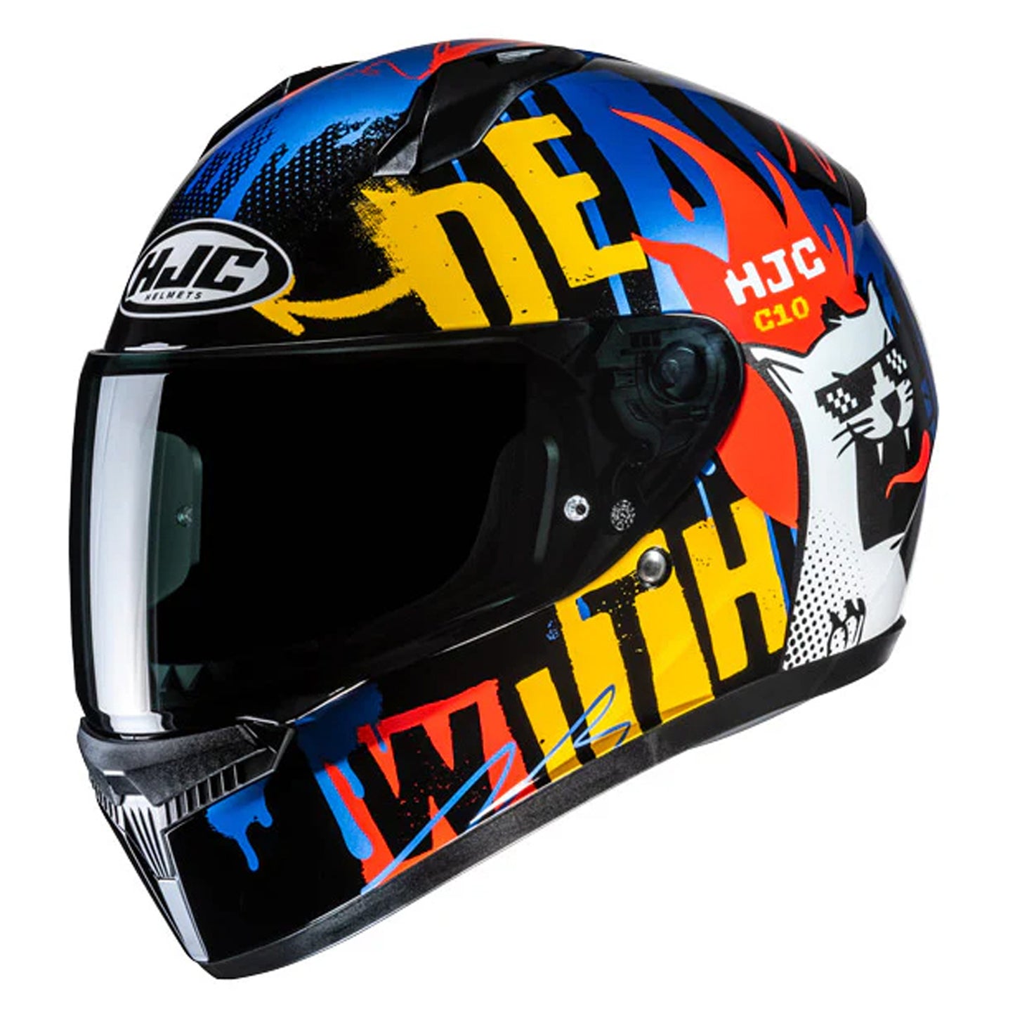 HJC C10 Helmet - Fop MC-23