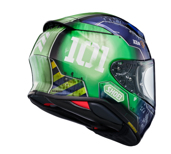 Shoei NXR2 Helmet - MS-05 Zaku TC-11