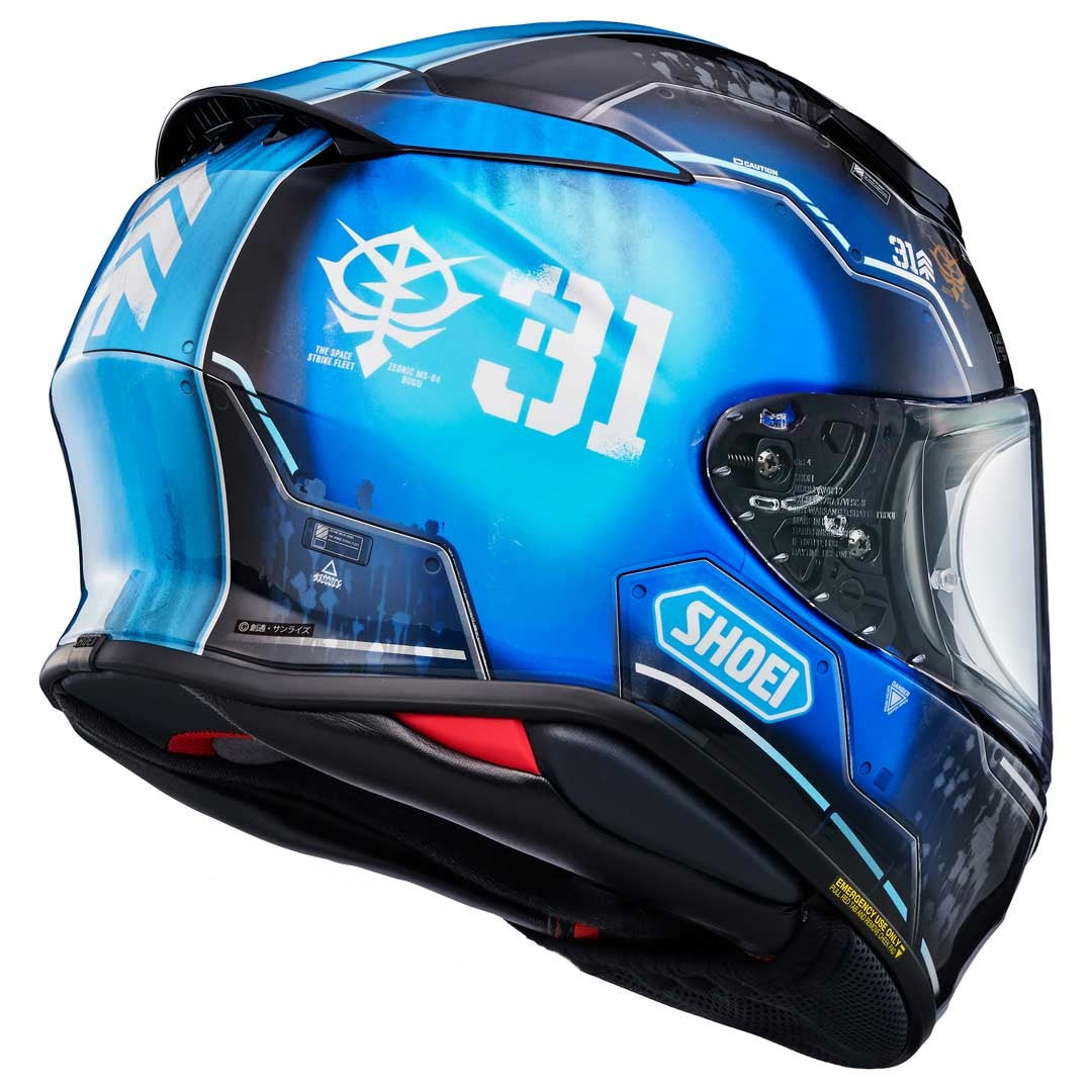 Shoei NXR2 Helmet - MS-04 Ramba Ral Bugu TC-2