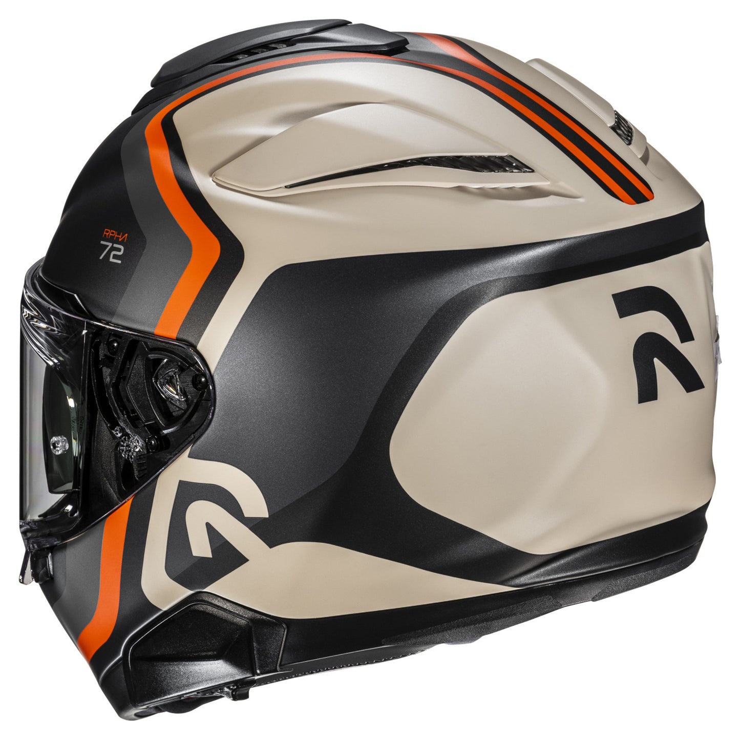 HJC RPHA 72 Helmet Ernem MC-7SF - Black / Grey / Orange