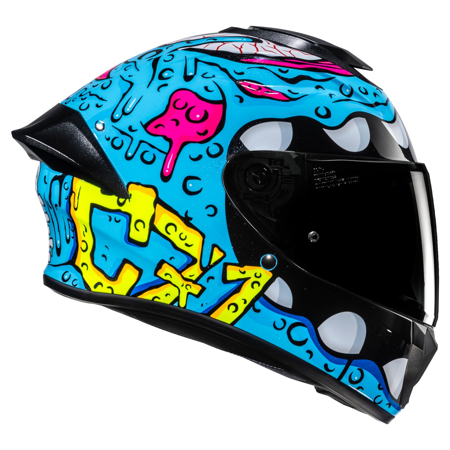 HJC C71 Helmet - Squeeze MC-28