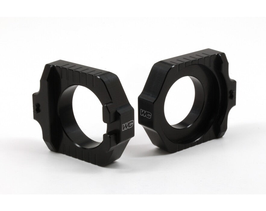 Works Connection Axle Blocks - Black