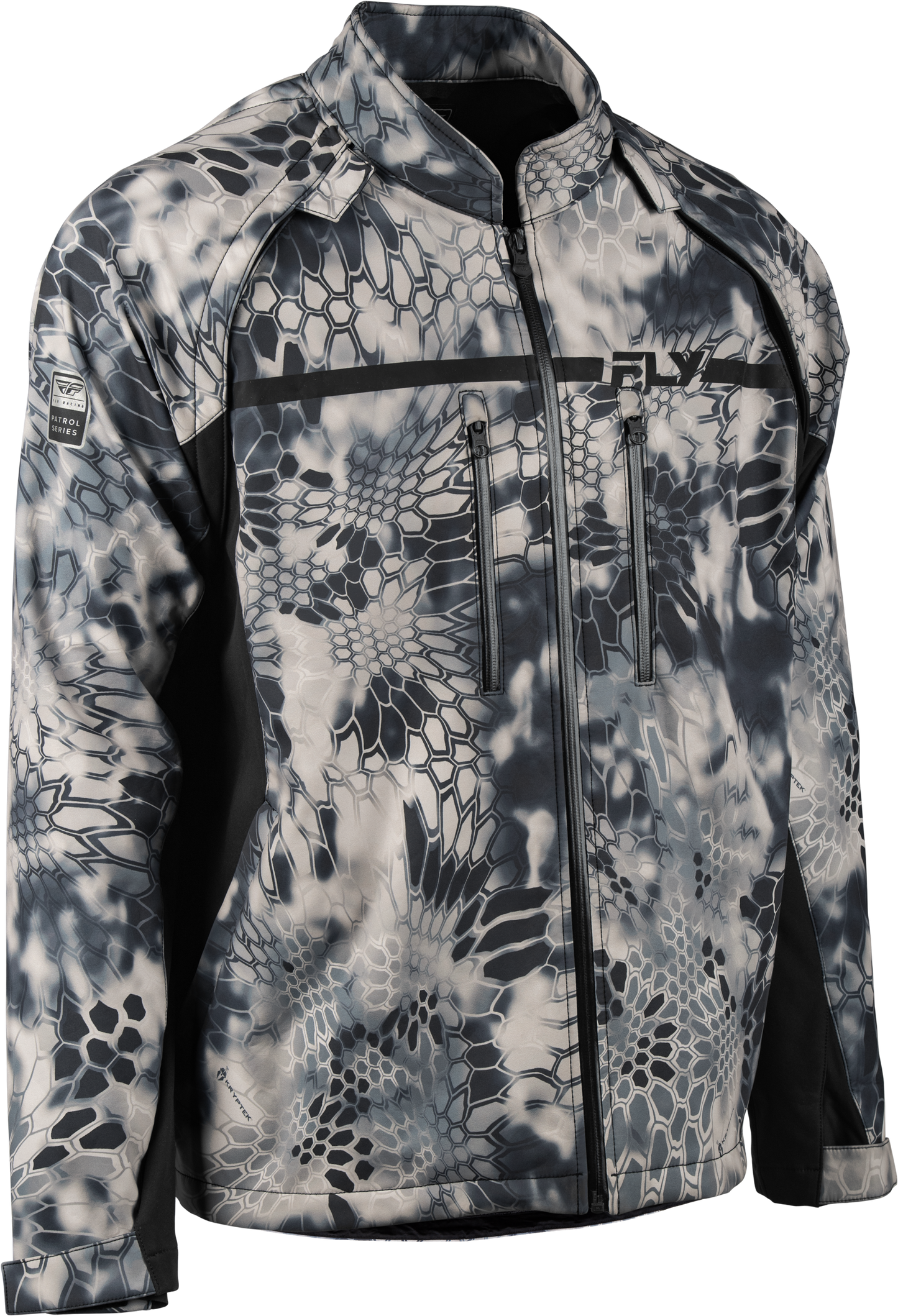 Fly Patrol Kryptek Jacket - Grey / Black