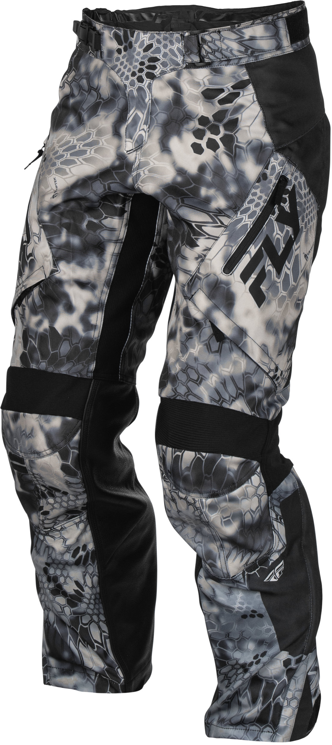Fly Patrol Kryptek OTB Pants - Grey / Black