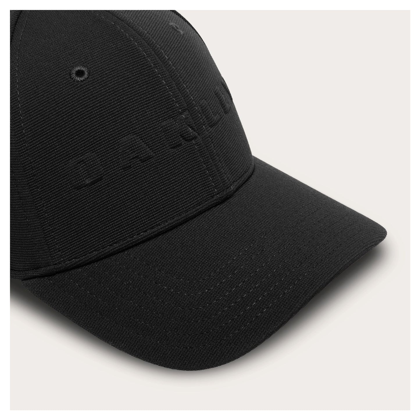 Oakley Bark Embossed Cap - Black / Red