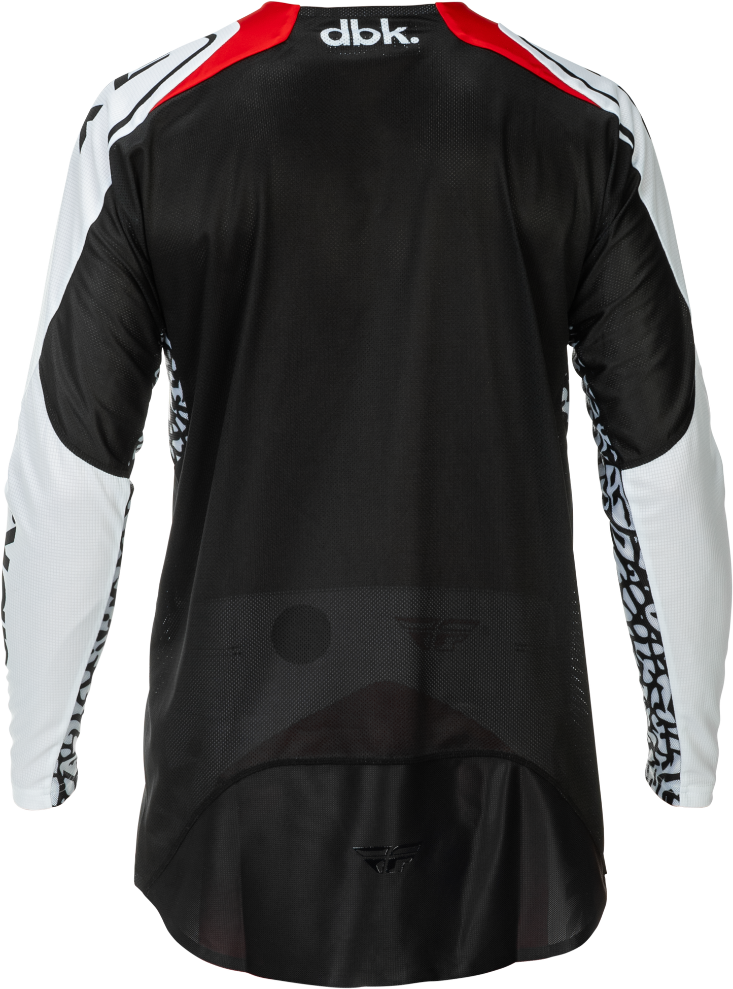 Fly MX26 Evo DBK Jersey - Black / White / Red