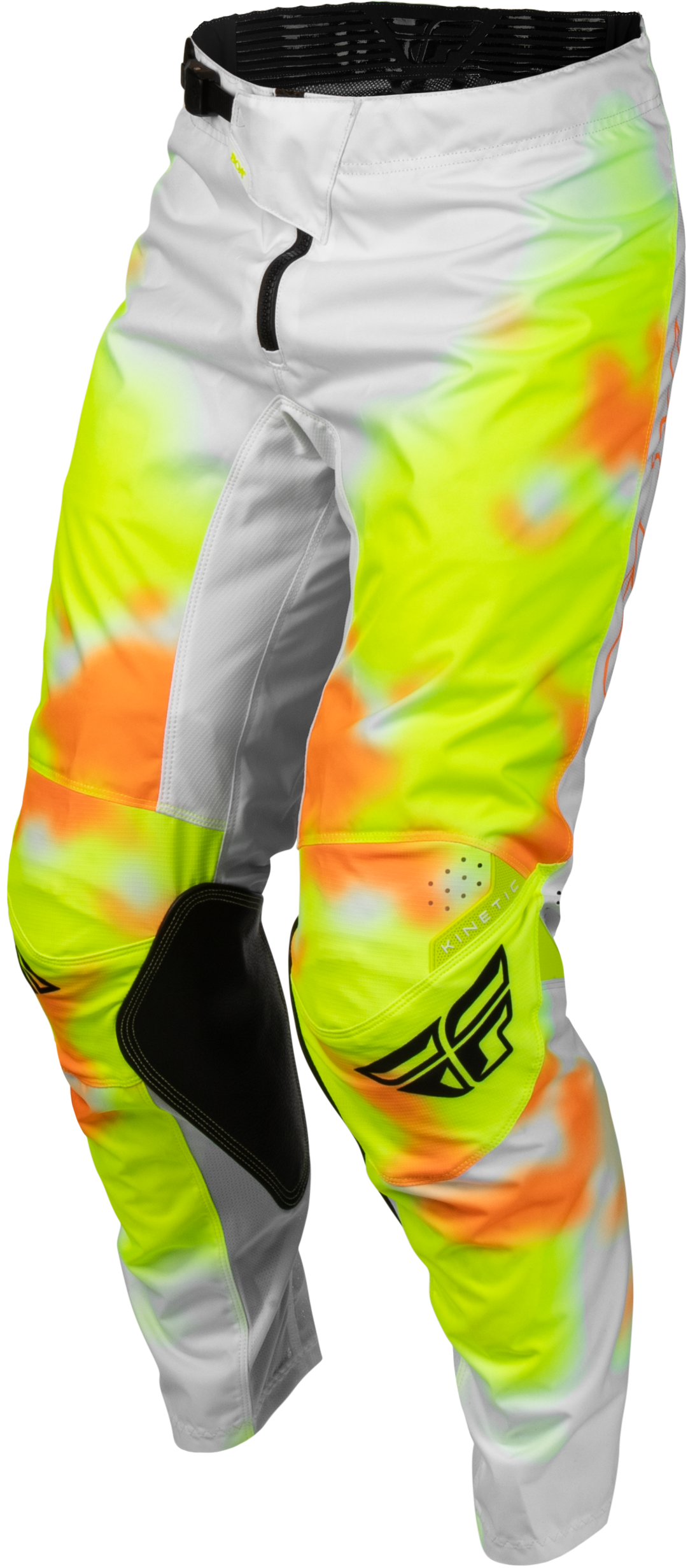 Fly MX27 Kinetic Pants Blur - White / Yellow