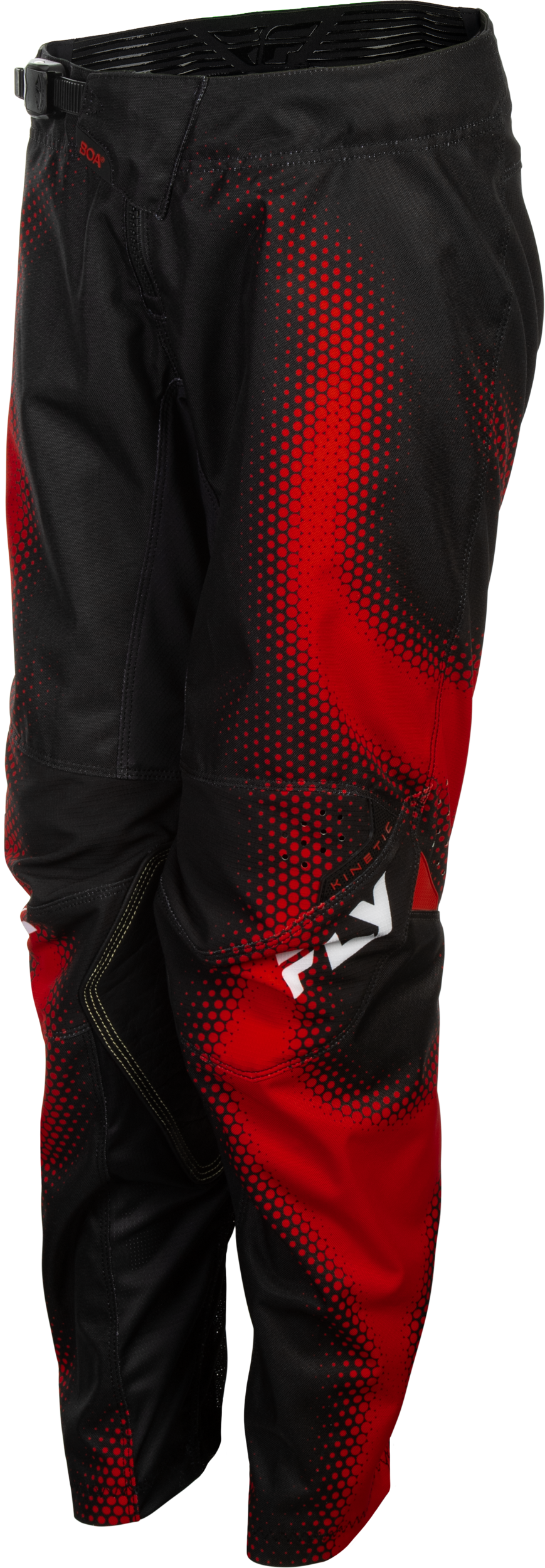 Fly MX27 Youth Kinetic Pants Torch - Black / Red / White