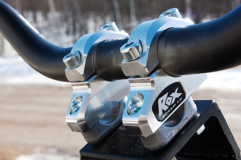 Rox Speed Pro Offset Elite Block Riser - Silver
