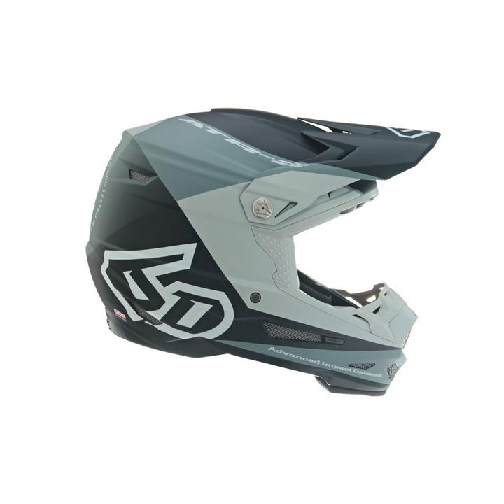 6D ATR-2 Quadrant Helmet - Grey / Black
