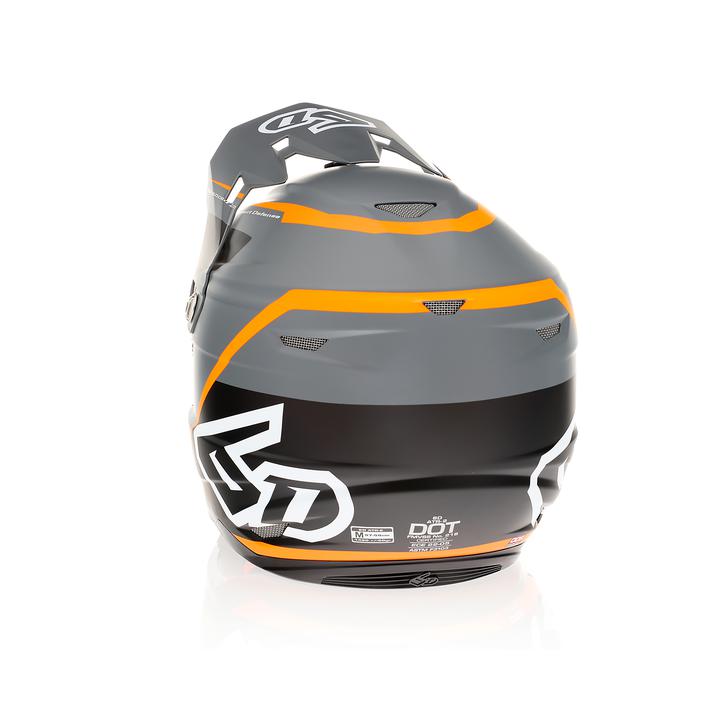 6D ATR-2 Alpha Helmet - Neon Orange