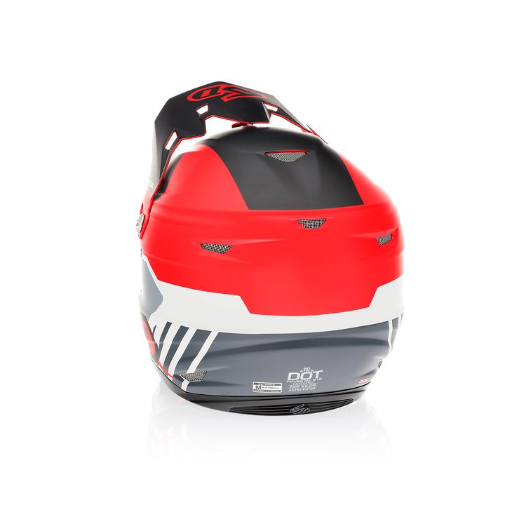 6D ATR-2 Target Helmet - Red
