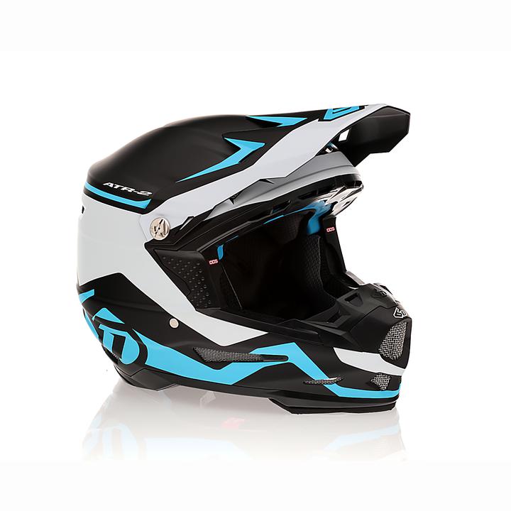 6D ATR-2 Drive Helmet - Cyan