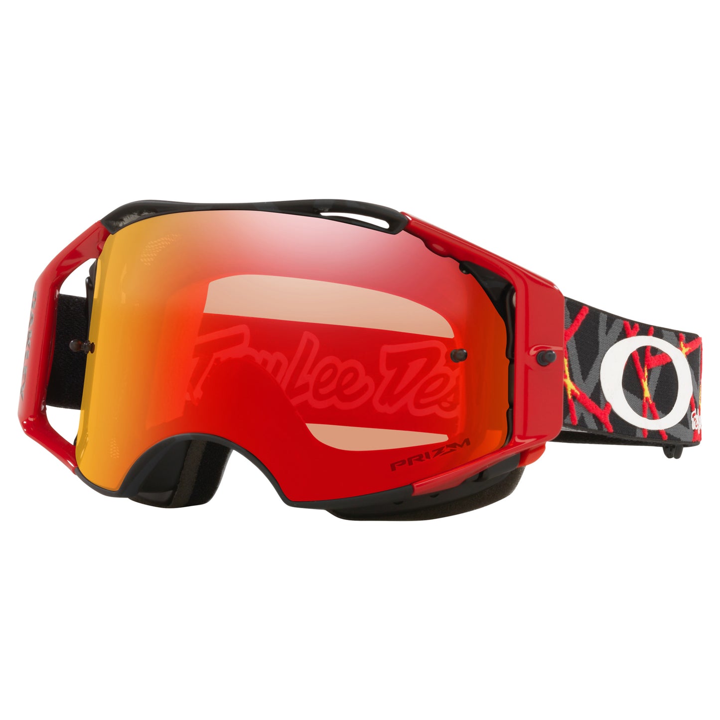Oakley Airbrake Goggles MTB Troy Lee Designs Webstar - Prizm Torch Lens