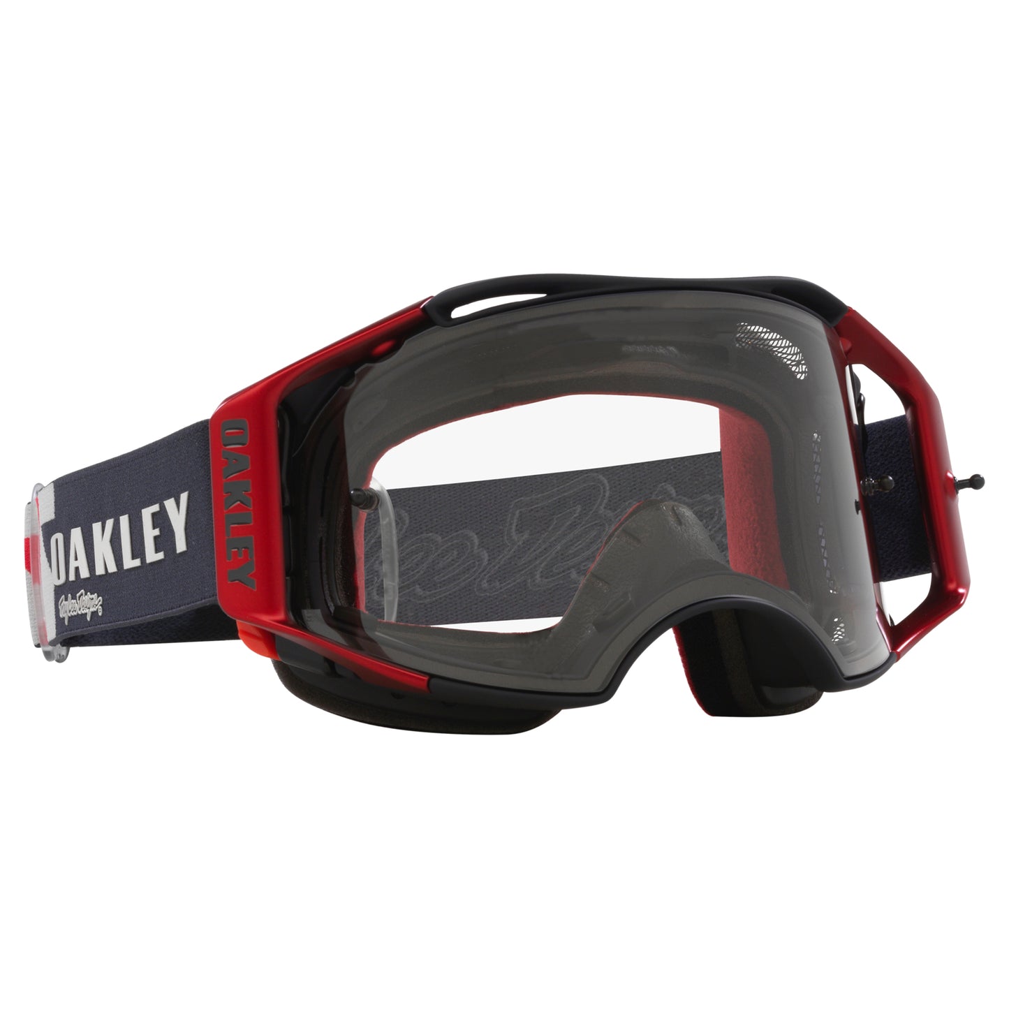 Oakley Airbrake MTB Goggles Troy Lee Designs RWB Stars - Clear