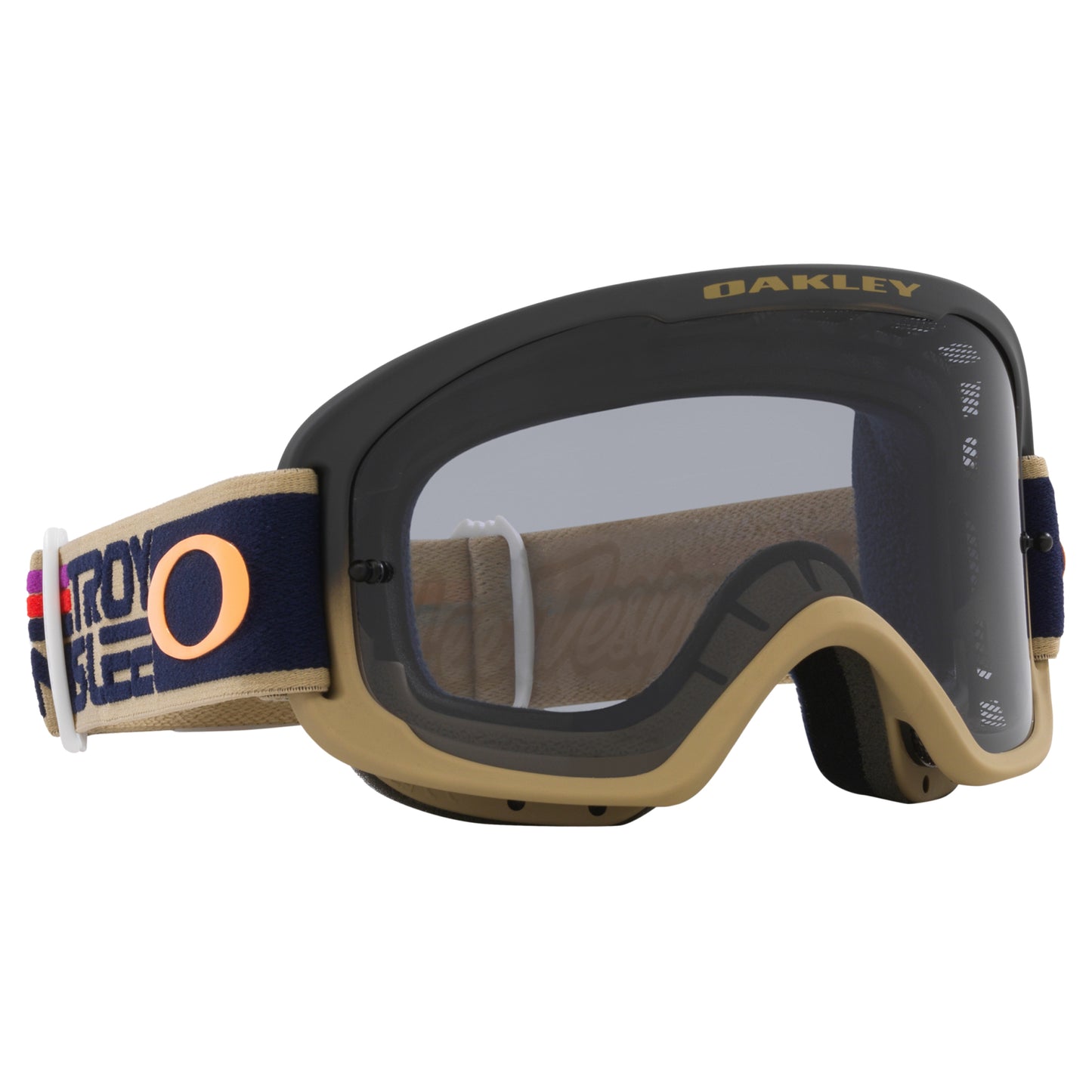 Oakley O Frame 2.0 Pro MTB Goggles Troy Lee Designs Futuro - Light Grey