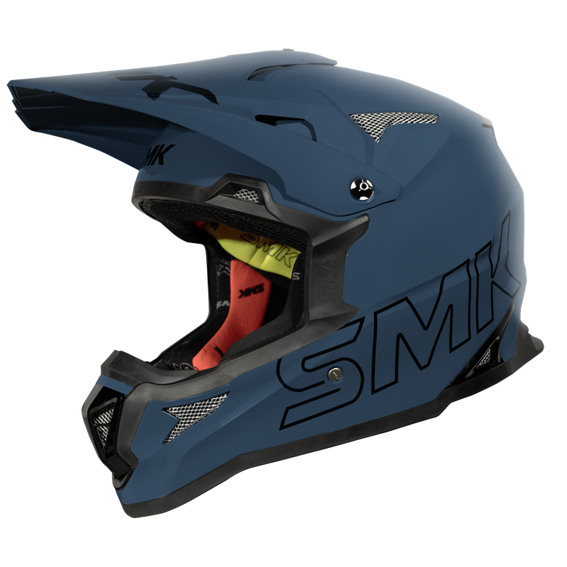 SMK Allterra Helmet Shark Skin - Blue GL501