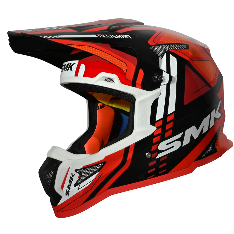 SMK Allterra Helmet X-Sprint - Black / Red / White GL231