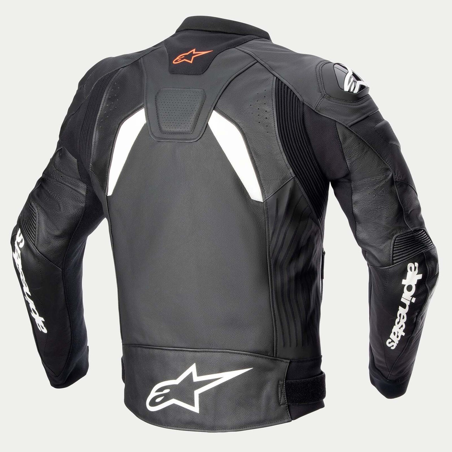 Alpinestars GP Plus R V4 Airflow Leather Jacket - Black / White