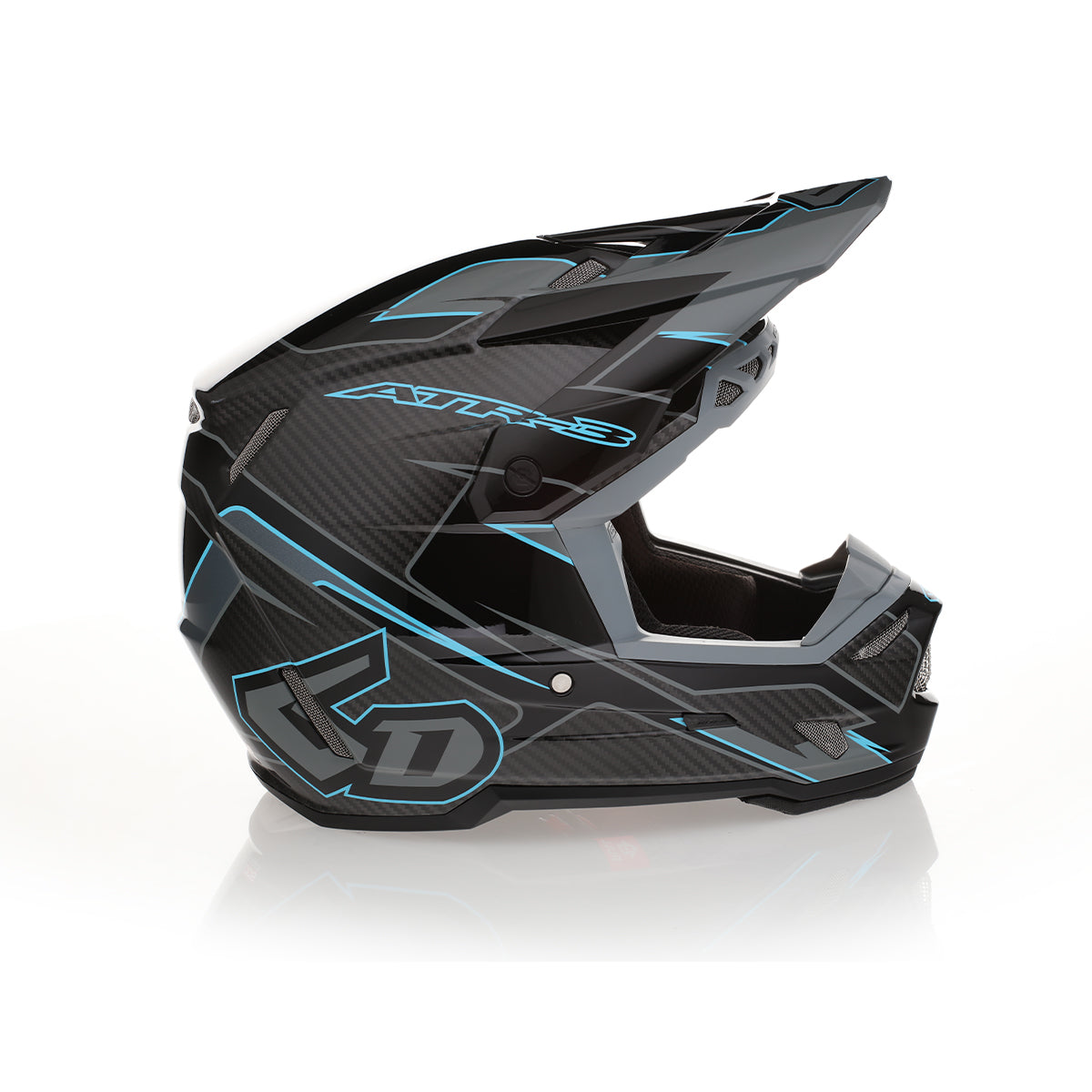 6D ATR-3 Helmet Reflex - Gloss Black