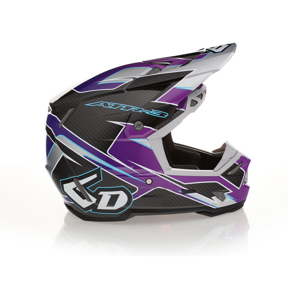 6D ATR-3 Helmet Reflex - Gloss Purple