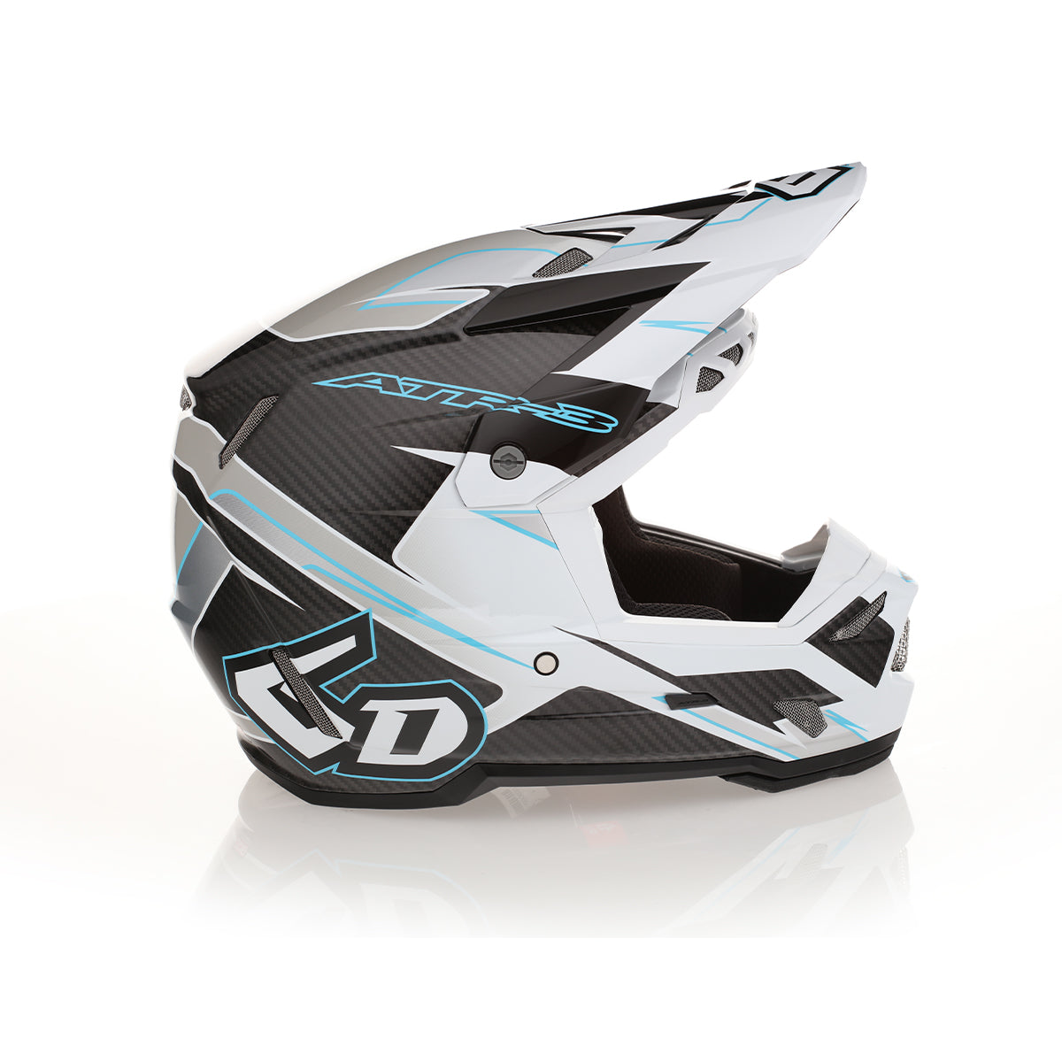 6D ATR-3 Helmet Reflex - Gloss White