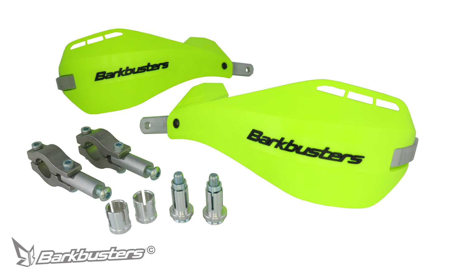 Barkbusters Ego Mini Handguard Two Point Mount (Straight 22mm) Hi-Viz