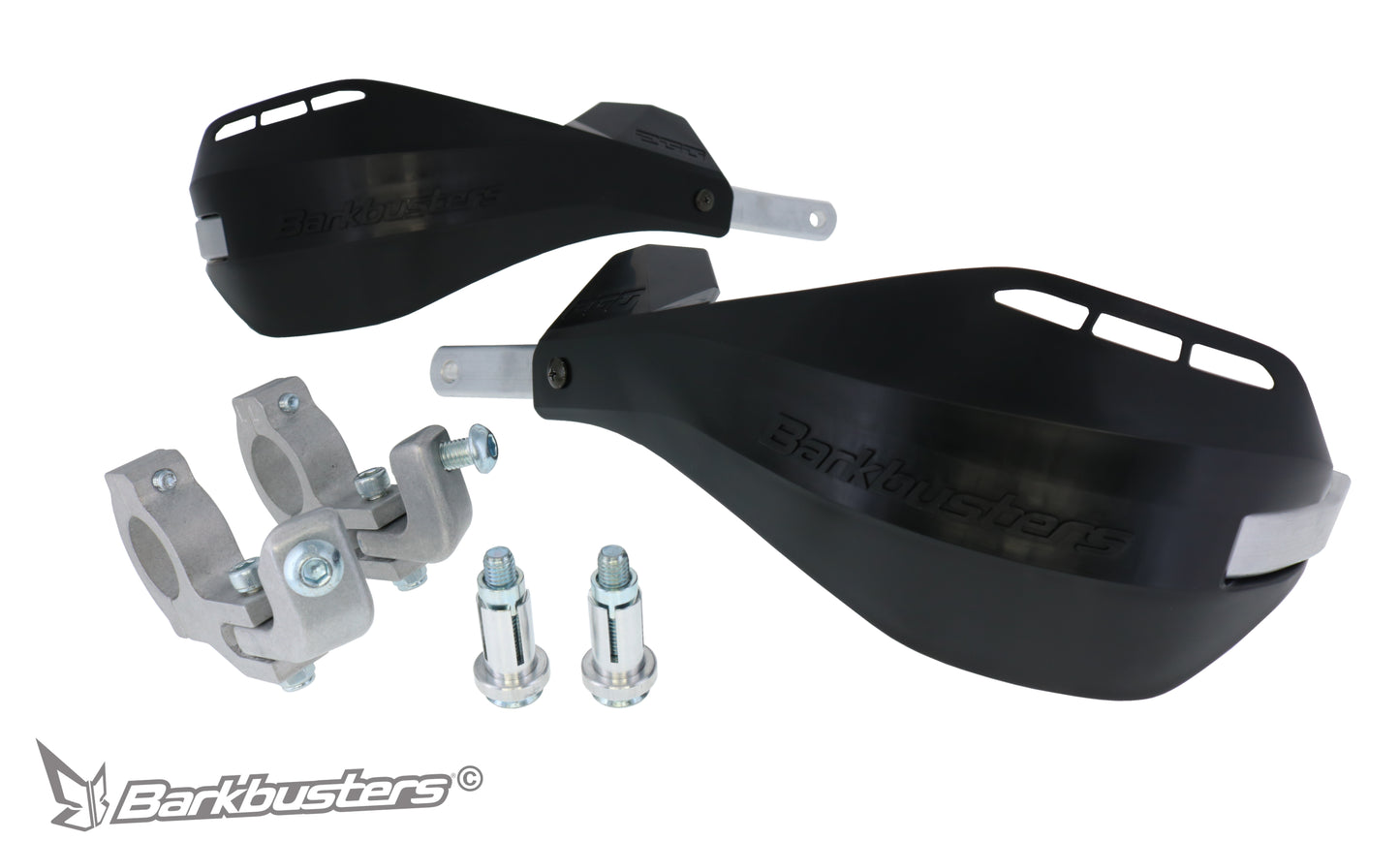 Barkbusters Ego Handguard Two Point Mount (Tapered) - Black - Black