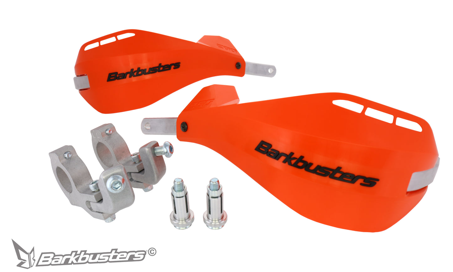 Barkbusters Ego Handguard Two Point Mount (Tapered) - Orange