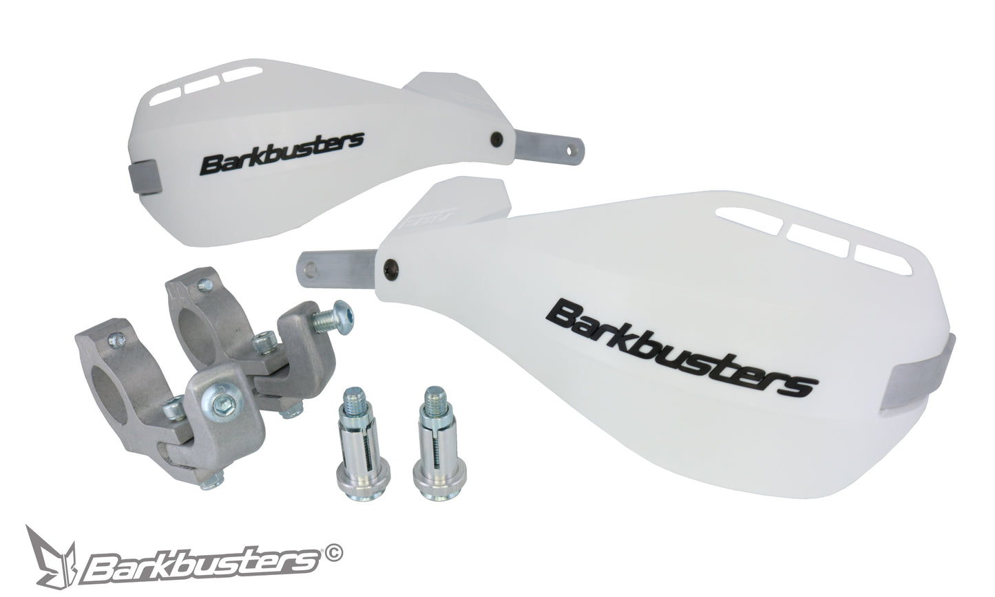 Barkbusters Ego Handguard Two Point Mount (Tapered) - White