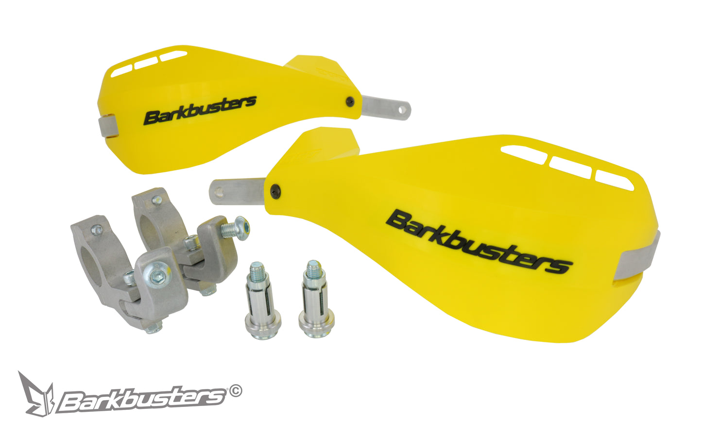 Barkbusters Ego Handguard Two Point Mount (Tapered) - Yellow