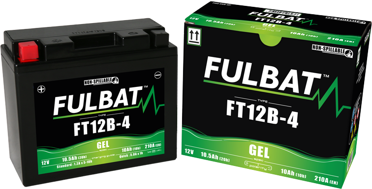 Fulbat Gel Battery - FT12B-4