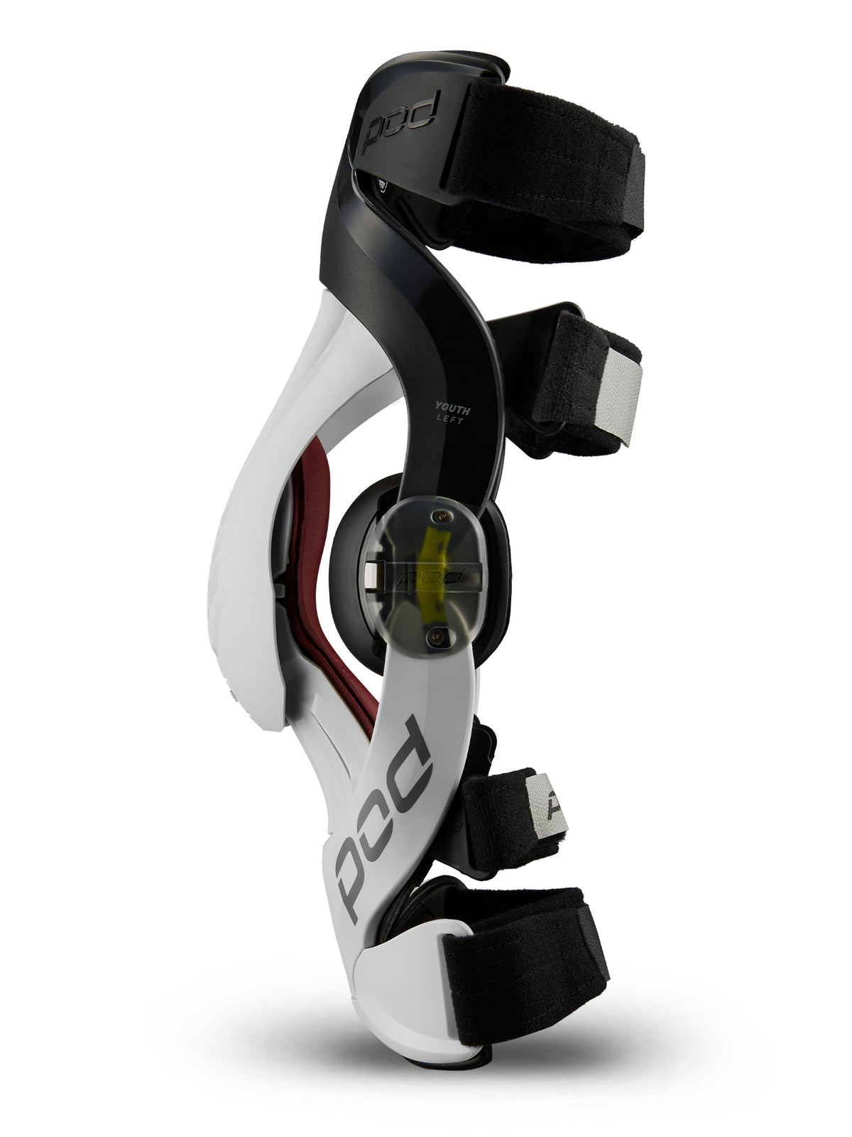 POD K4 3.0 Youth Left Knee Brace - Grey