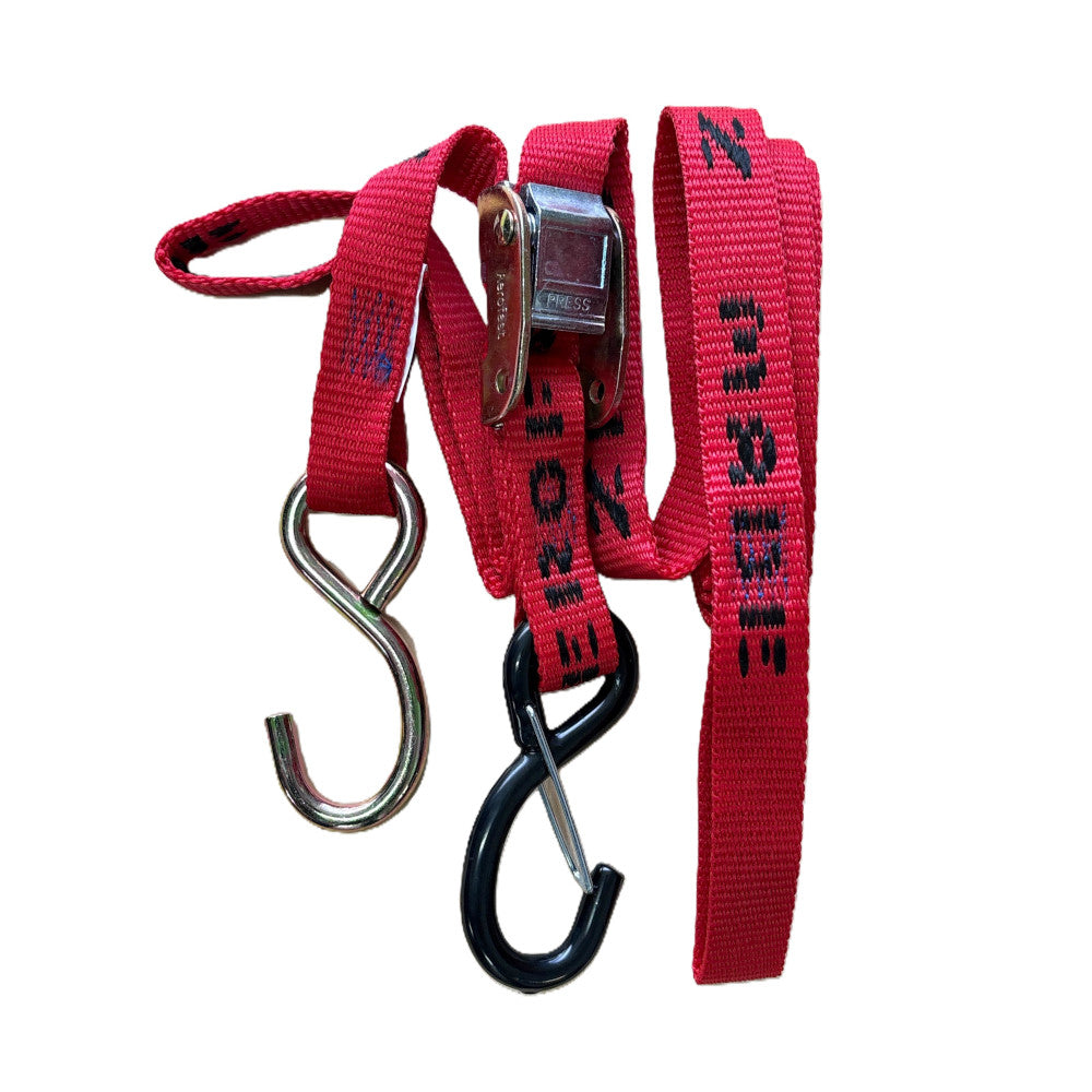 Aerofast MC2 S-Hook Tie Down 25mm - Red (2 pack)