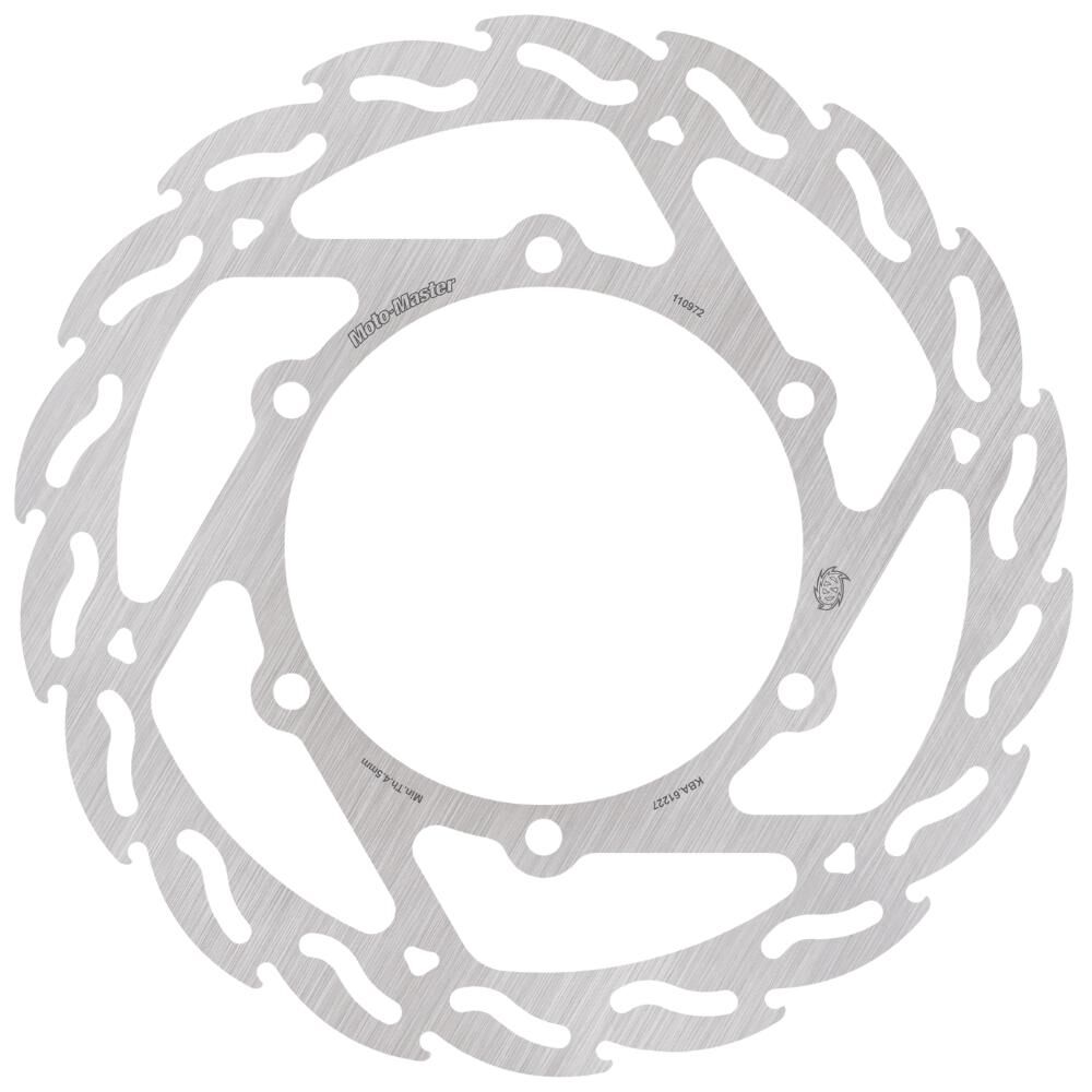 Moto-Master Streetbike Right Front Flame Fixed Disc