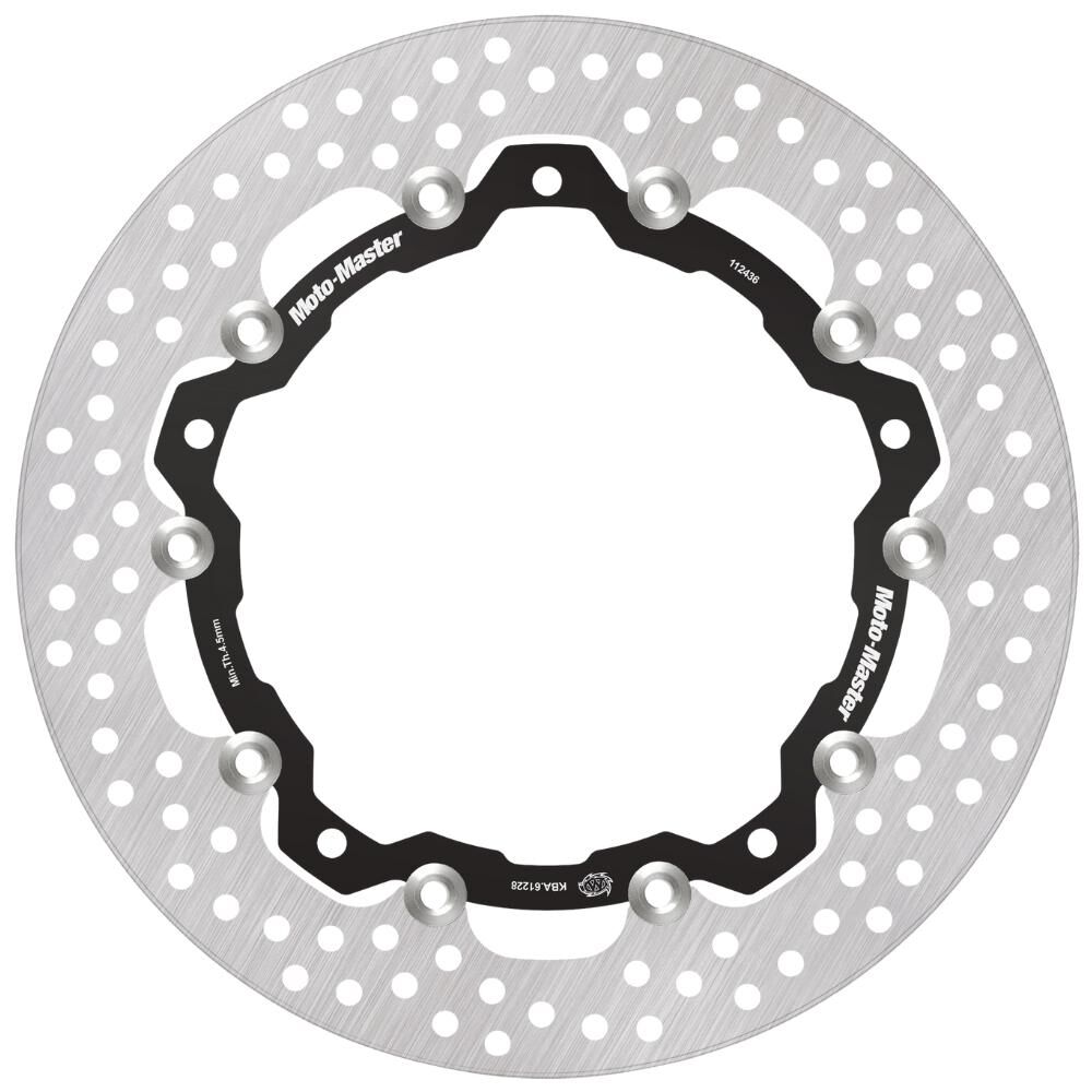 Moto-Master Streetbike - Left Front Halo Riveted Disc (MM-112436)