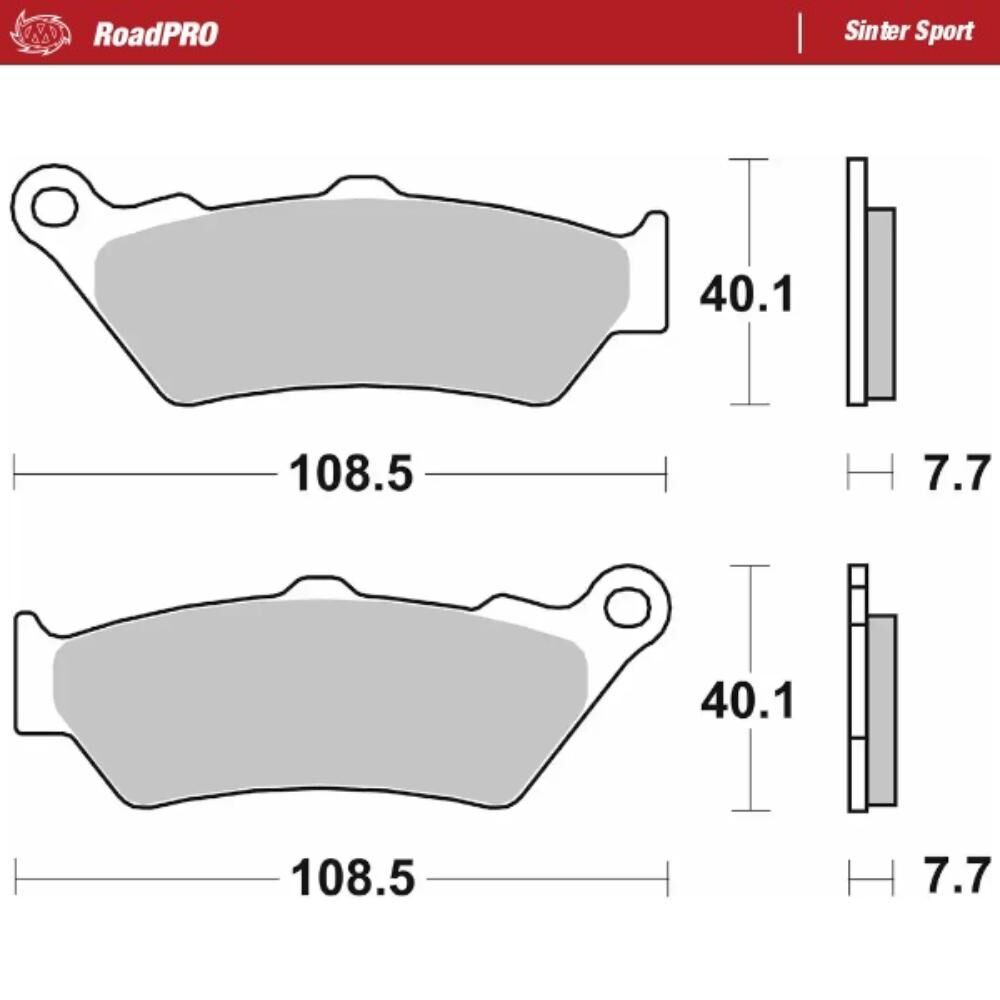 Moto-Master Sinter Sport - Front Brake Pads (MM-403305)