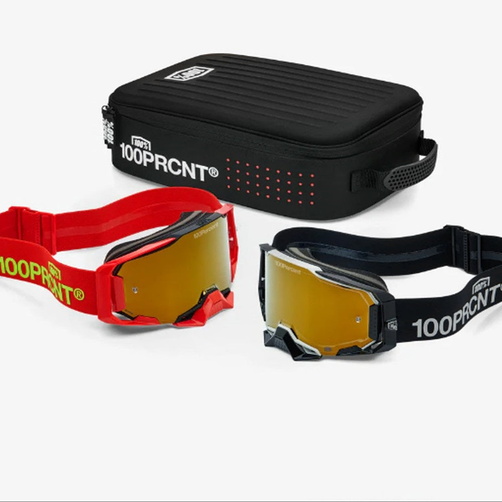 100% Armega Racer Pro Pack - Black / Red