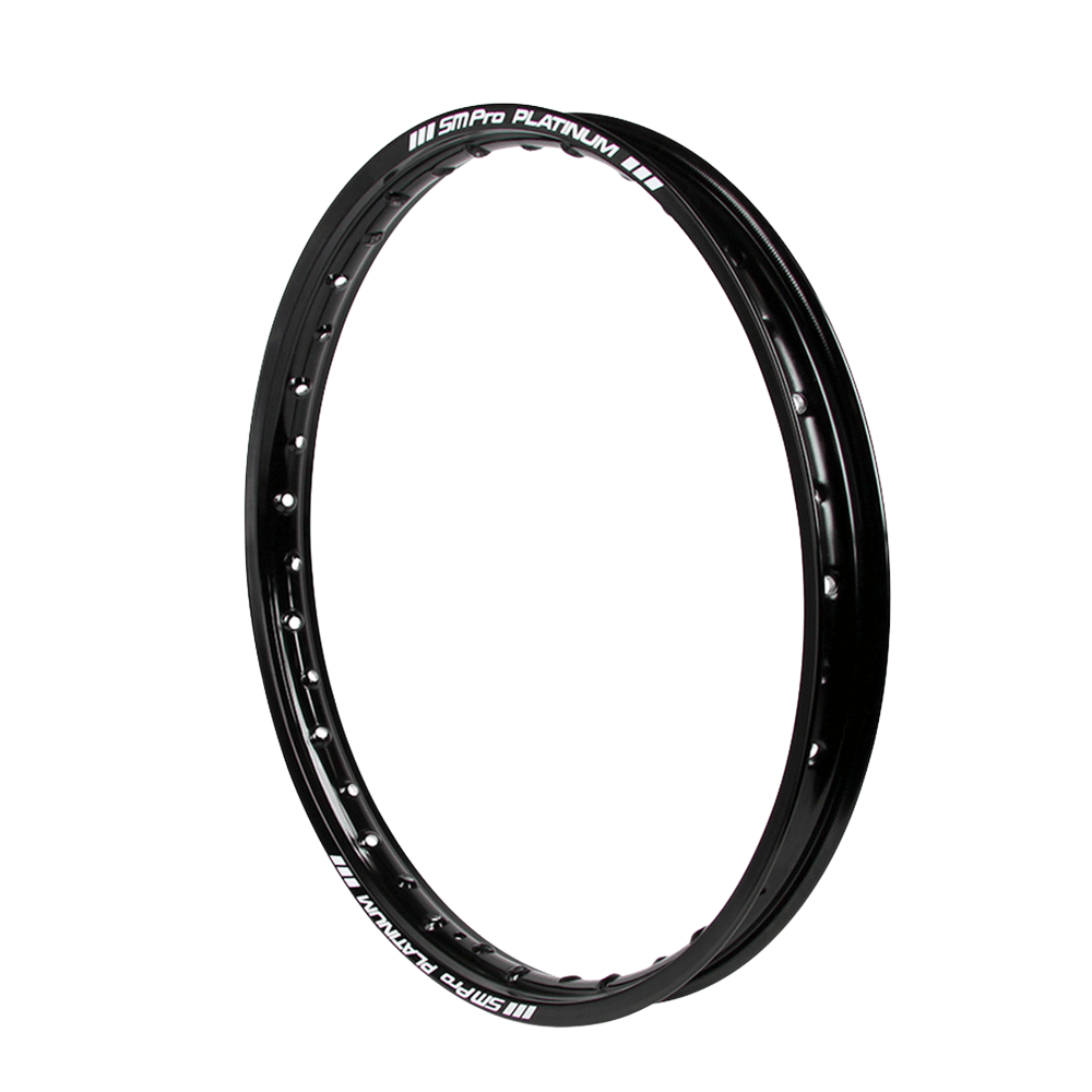 SM Pro Front Platinum Rim (12x1.60) - Black