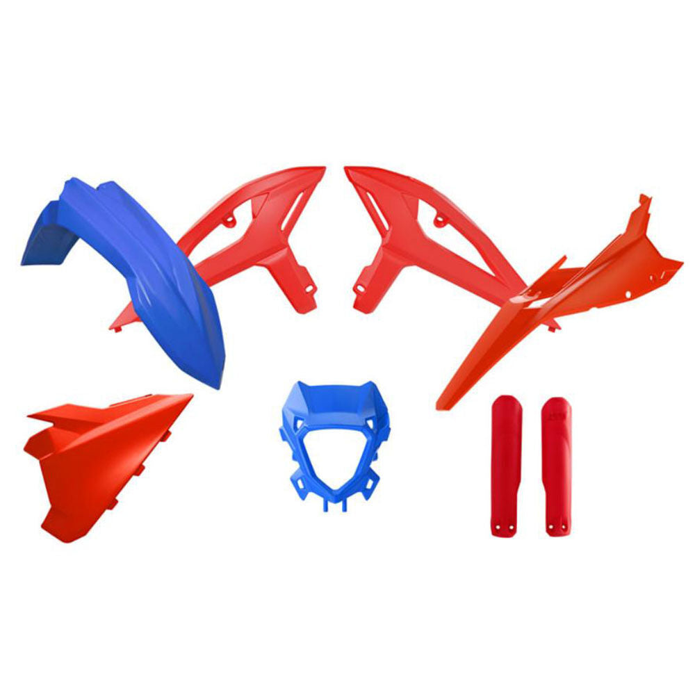Rtech Plastics Kit 6 Piece - Blue / Red