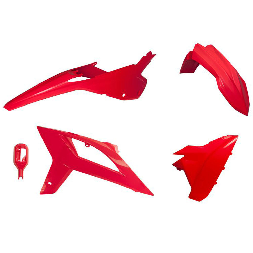 Rtech Plastic Kit 4 Piece - Red